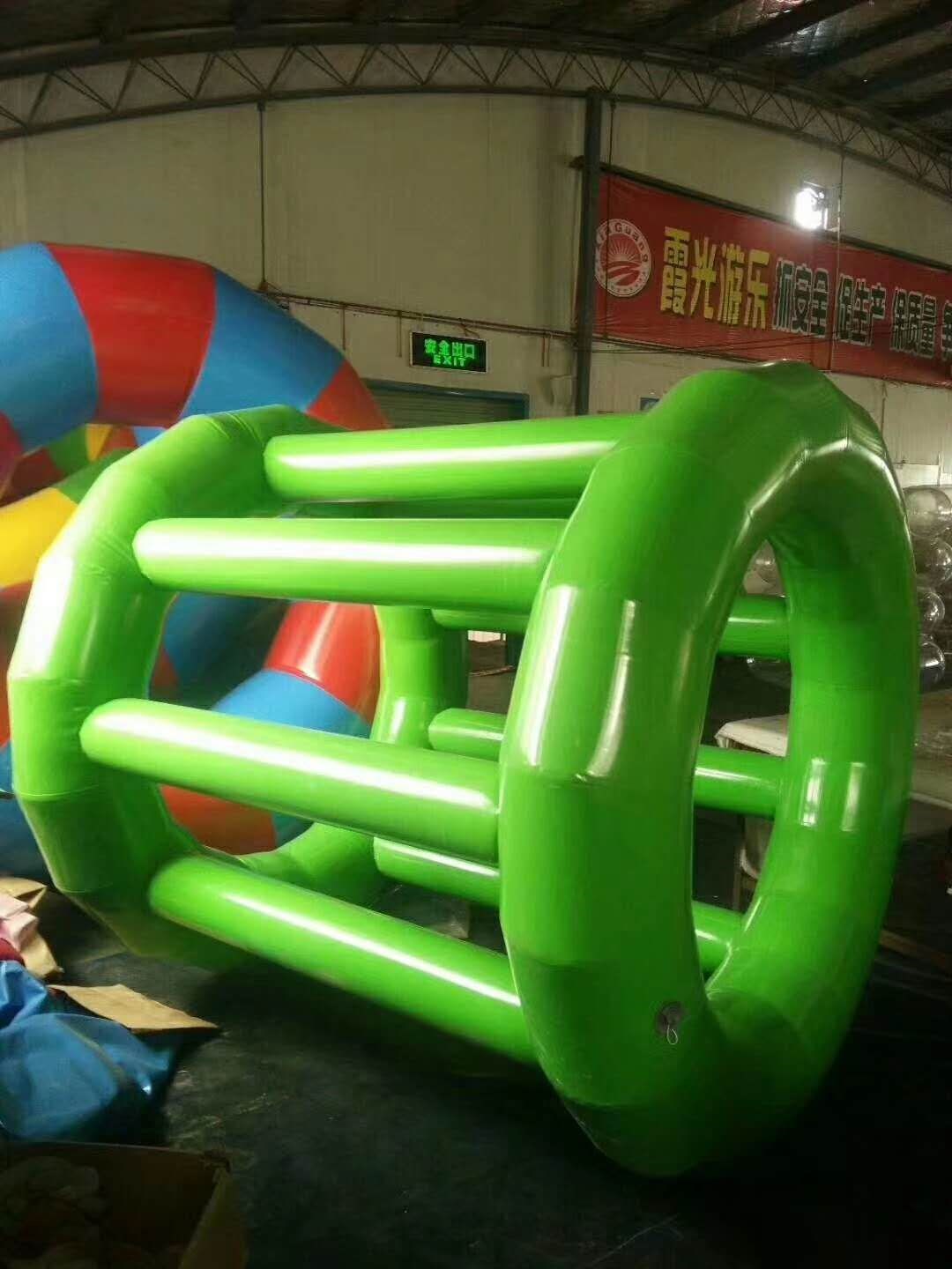 崖城镇充气滚筒球